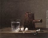 Jean Baptiste Simeon Chardin Water Glass and Jug painting